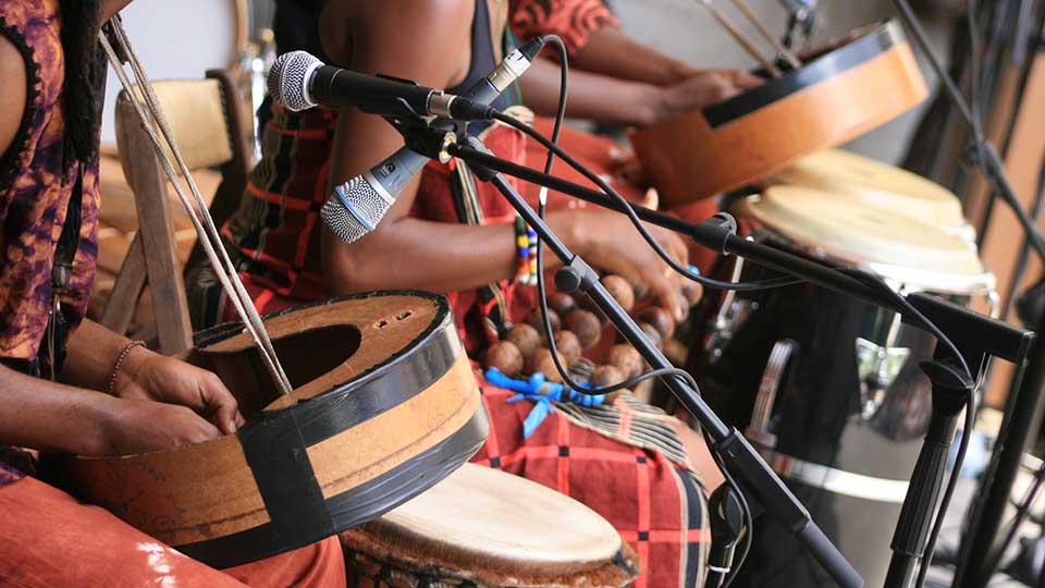 African music concert