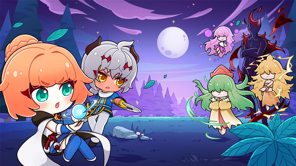 Characters from the video game Asura, the first MMORPG created by Thai developers