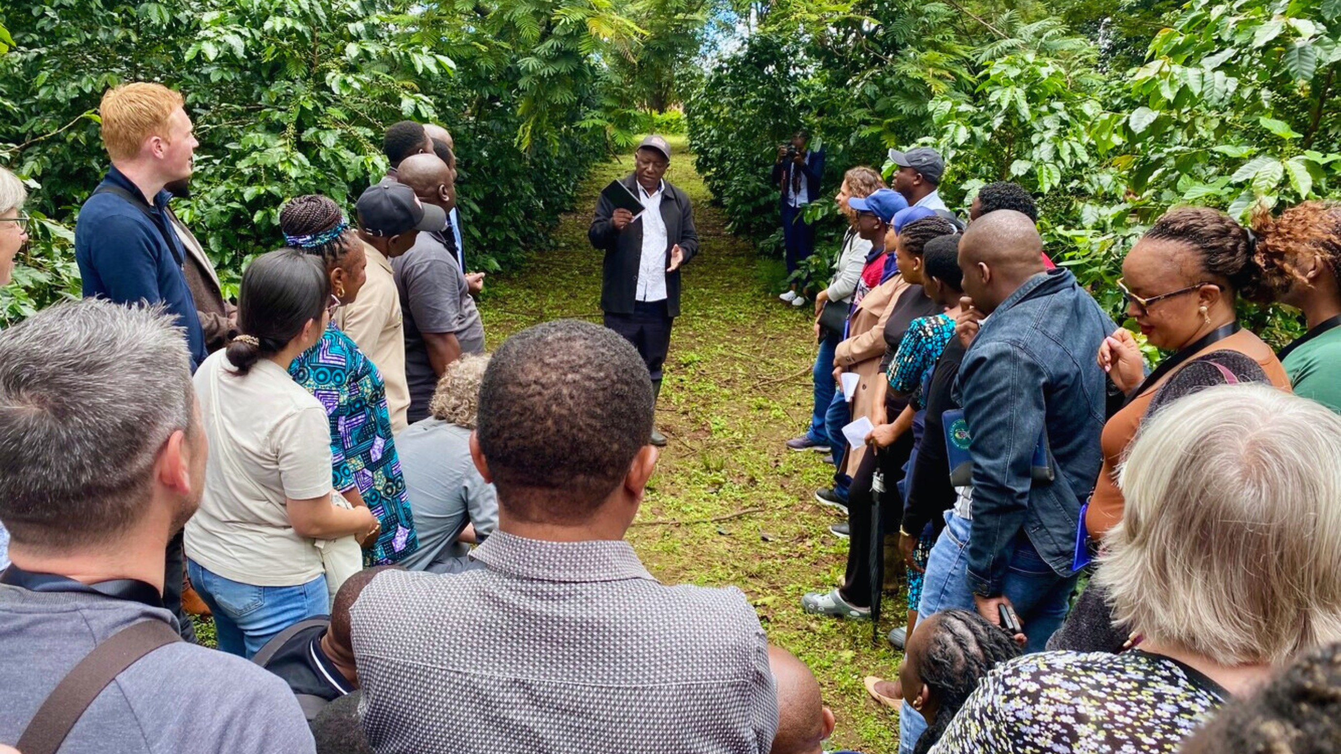 DUS examiners on a field visit in Arusha