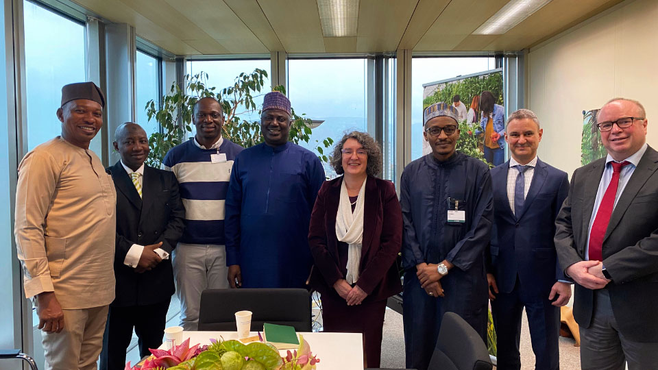 Nigerian delegation meeting with UPOV