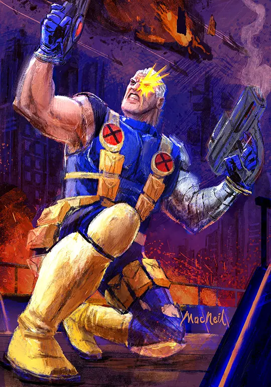 Cable Bob MacNeil artwork