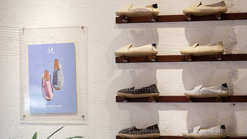 Her Works shoes, one of the brand’s best-selling products