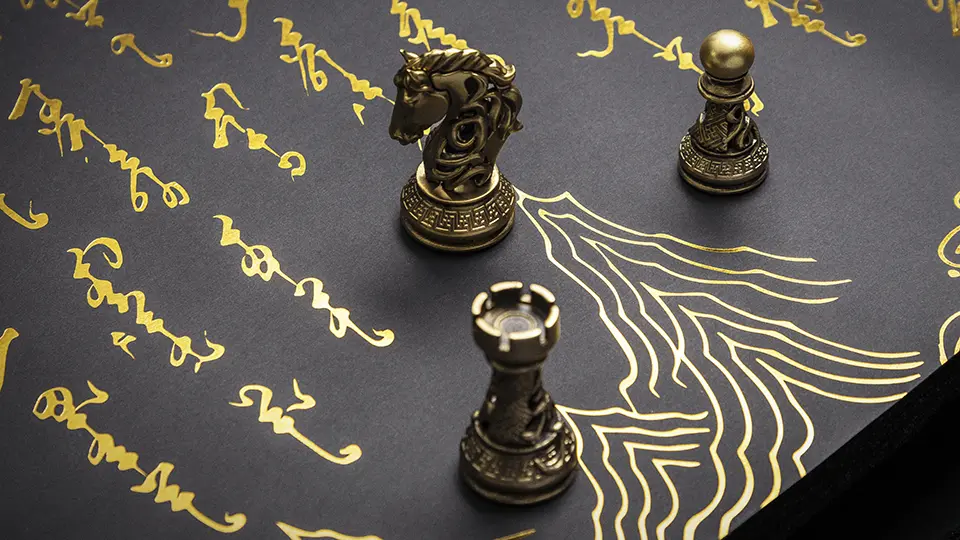 Khaan Chess pieces