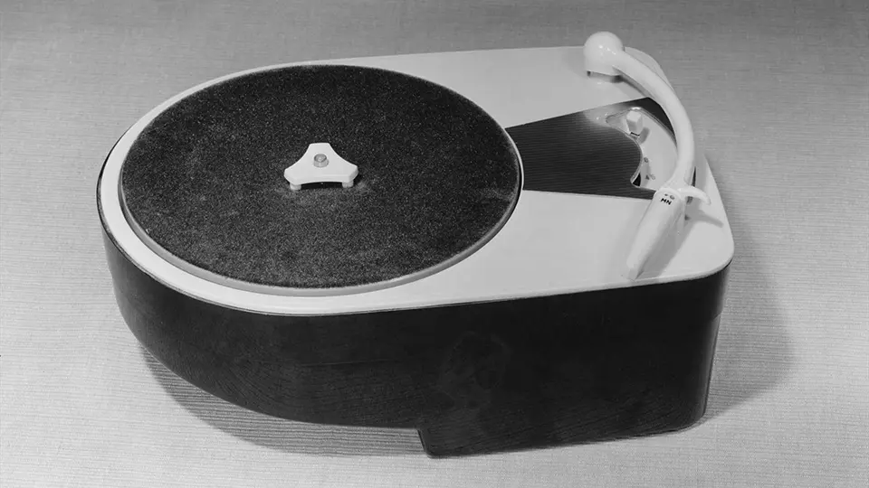 Philips' 1957 turntable