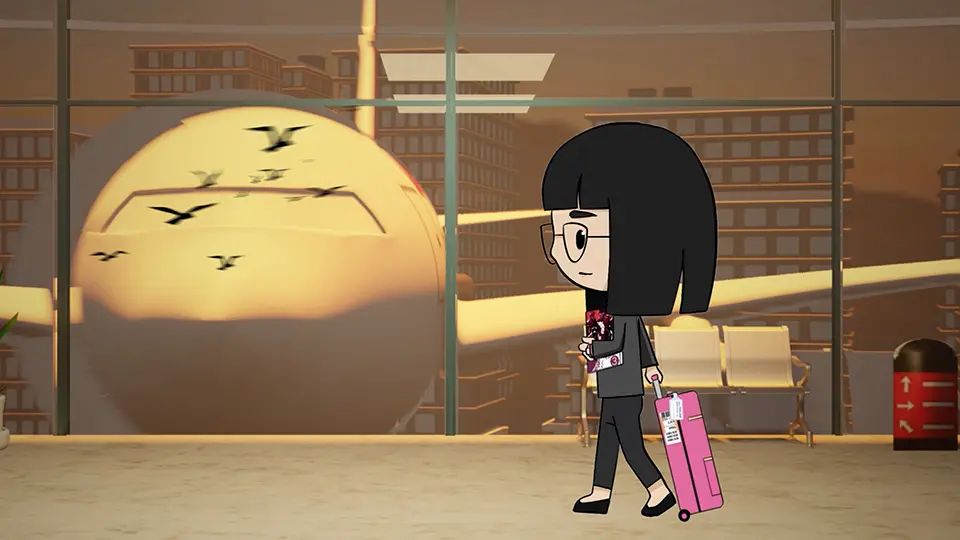 Tanya Yuson, one of the characters of short animated documentary Atin to