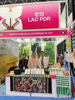 Yordxam’s Founder and Director at the 2024 China–ASEAN Expo in Nanning