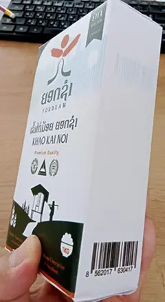Yordxam’s new packaging for its Khao Kai Noi rice