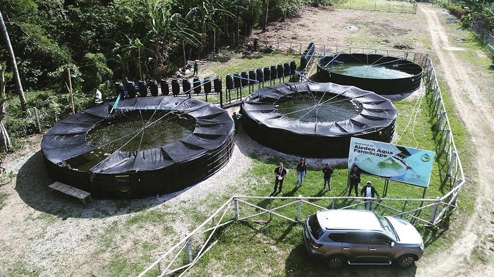 PortaShip, the recirculating aquaculture system